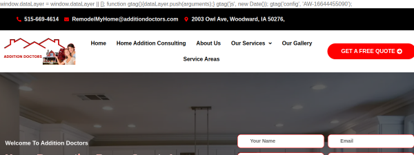 additiondoctors.com website screenshot