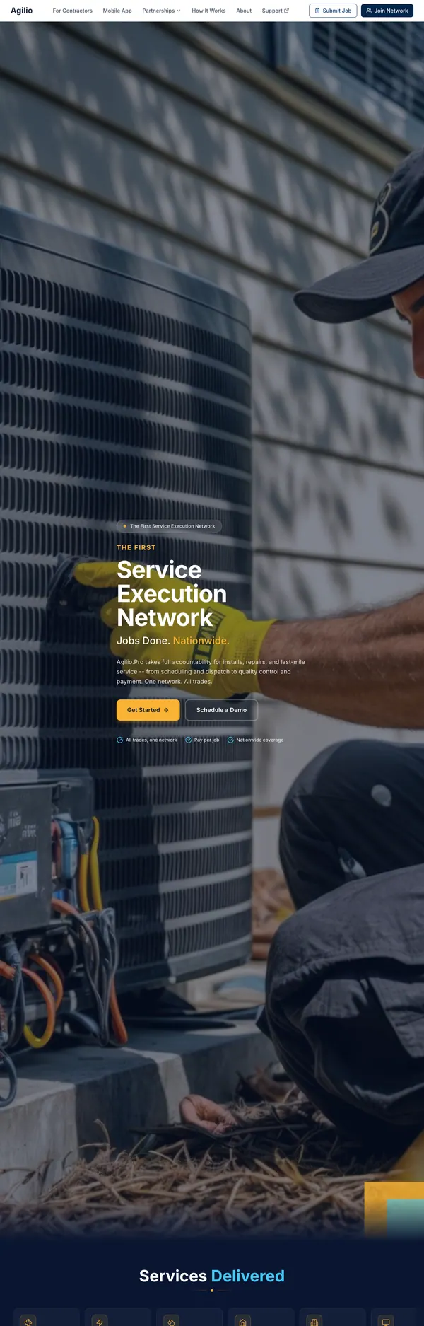 agilio.pro website screenshot