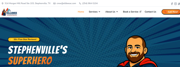 ellibeeac.com website screenshot