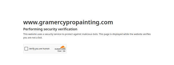 gramercypropainting.com website screenshot