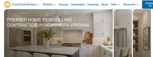 mayflowerva.com website screenshot