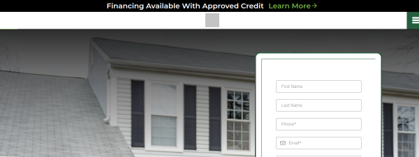 vertexroofinc.com website screenshot